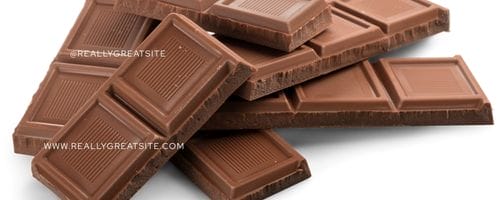 red & white elegant minimalist chocolate bar food product twitter x header
